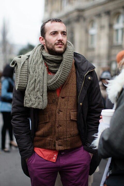 Fascinating ways to tie a scarf this winter