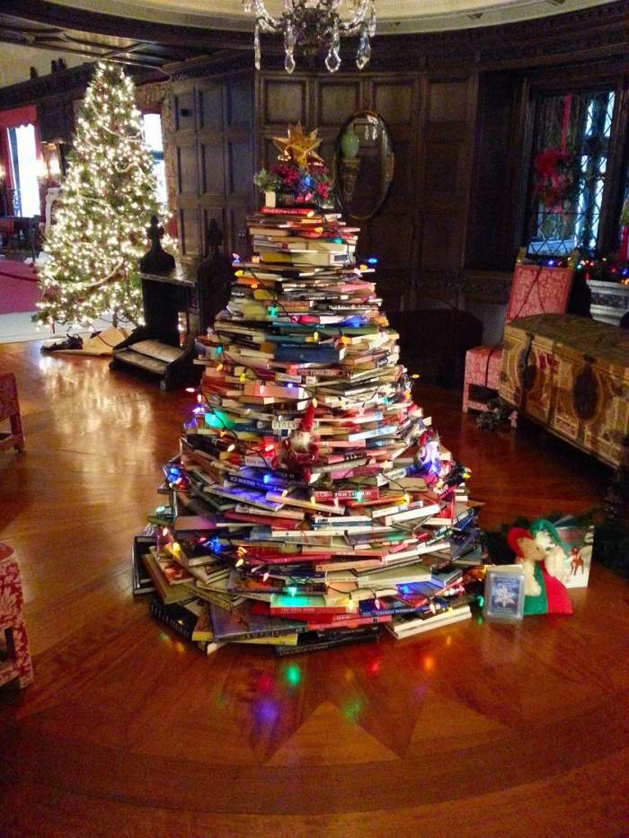 Christmas décoration ideas for booklovers