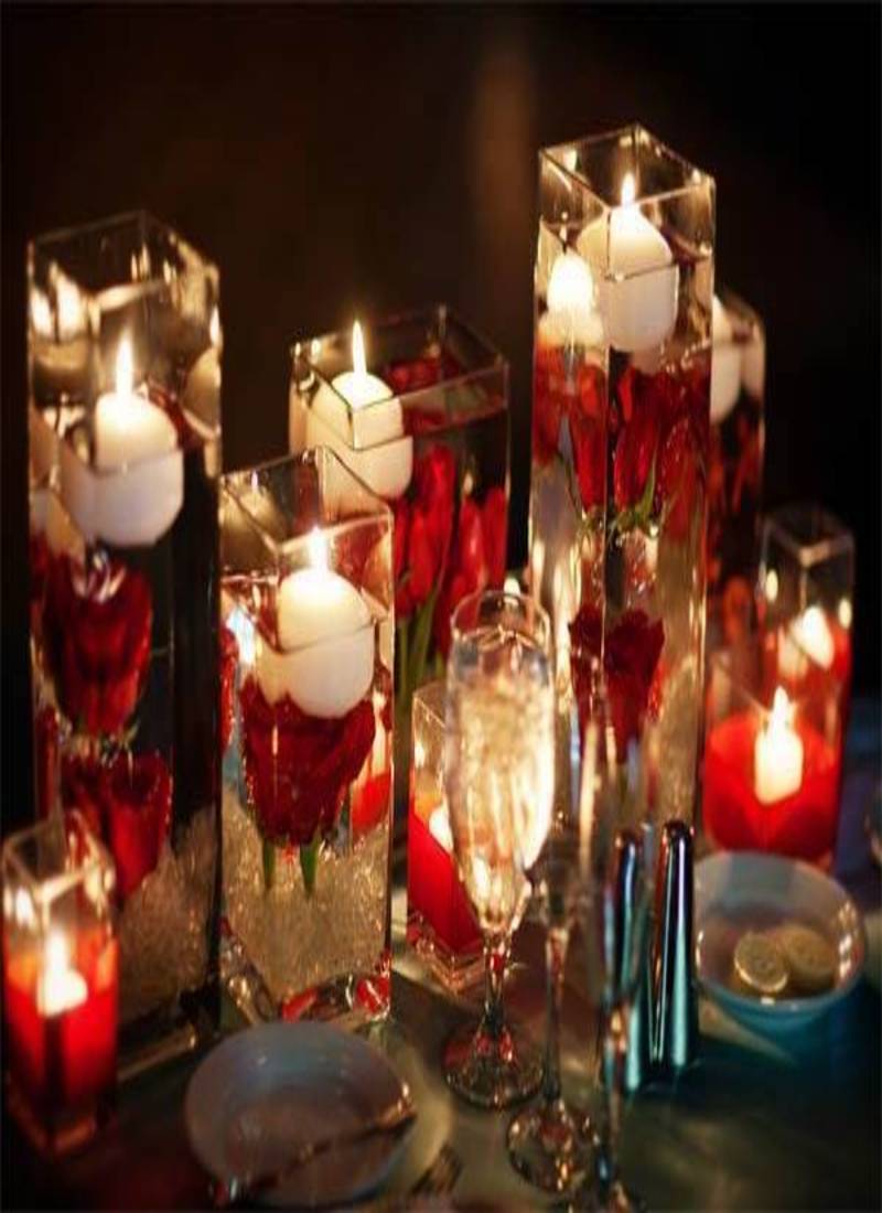 Christmas candle décor ideas