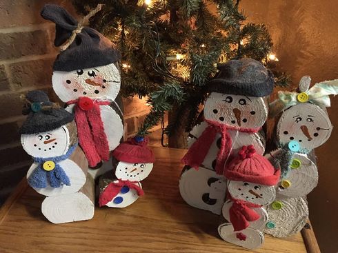 Christmas Snowman Decorations 