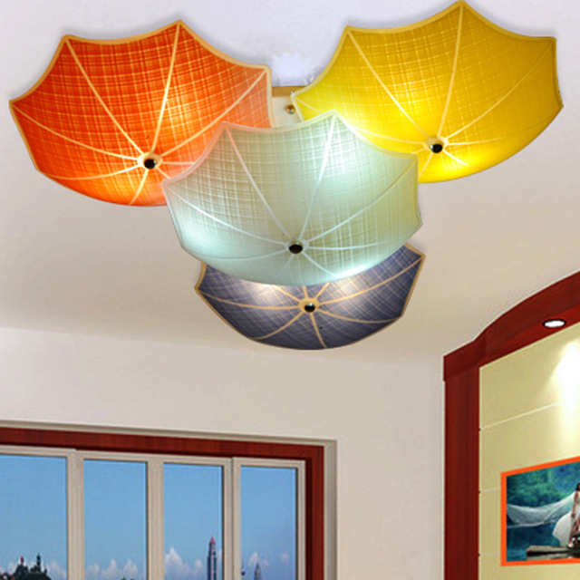 DIY Ideas for interior decoration using umbrellas