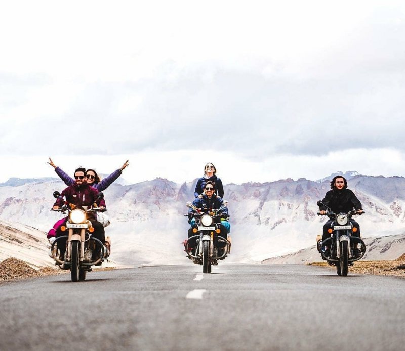 A bike ride across the Himalayan Roads