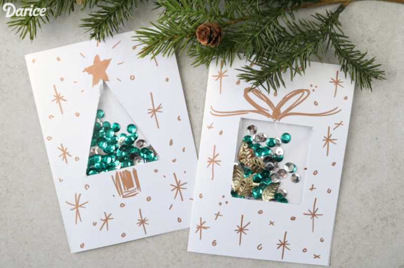 Easy DIY Christmas Card Ideas 