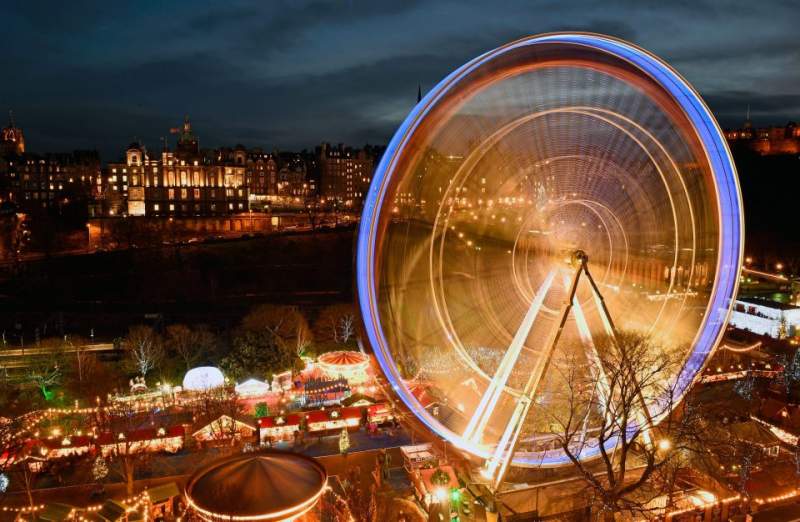things to do in Christmas when in Edinburgh