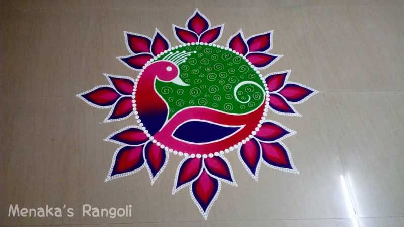 Quick and Easy Rangoli Ideas for Diwali 2018