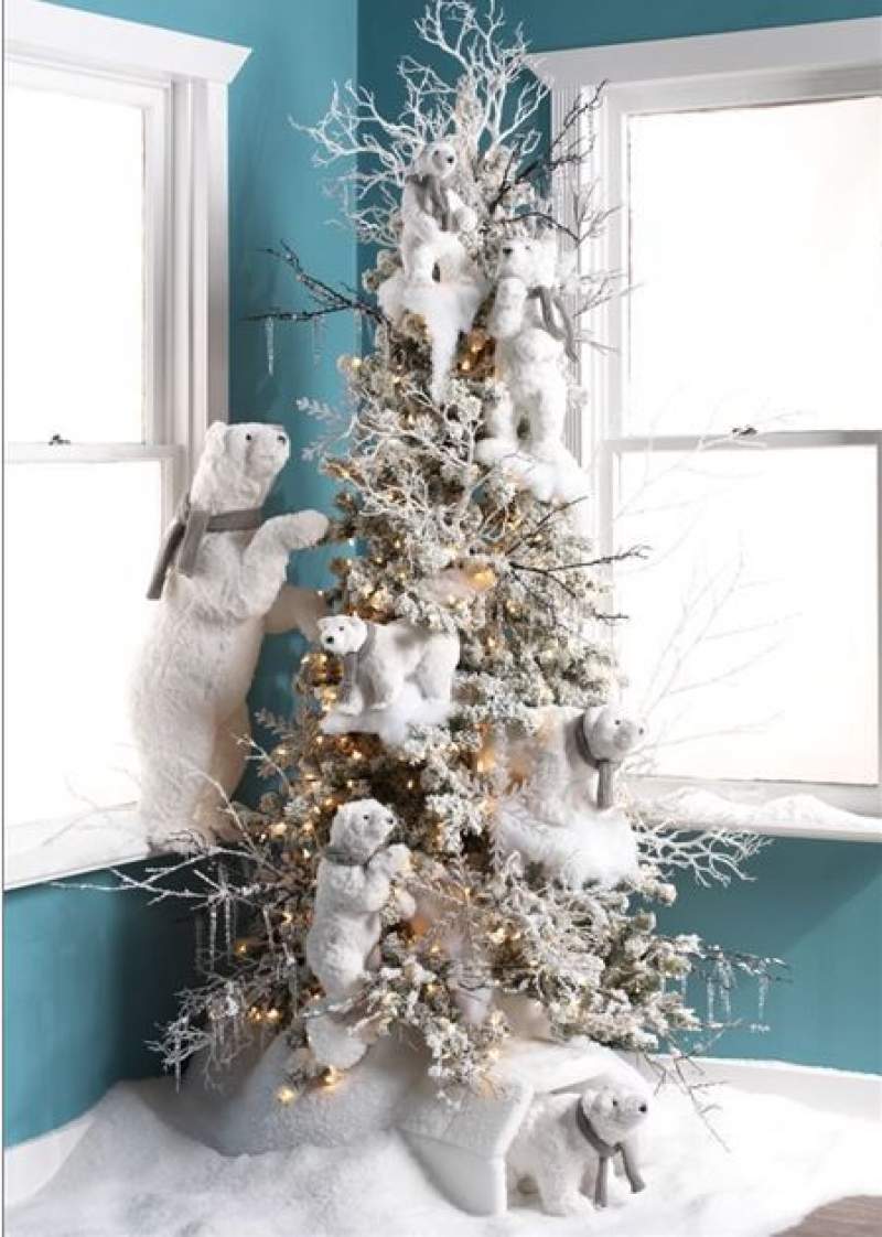 best white Christmas decor ideas