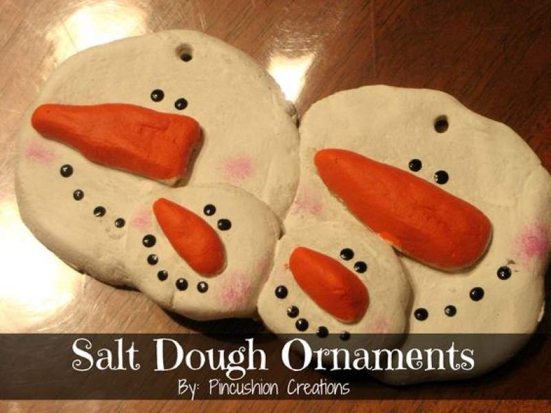 salt dough ornaments