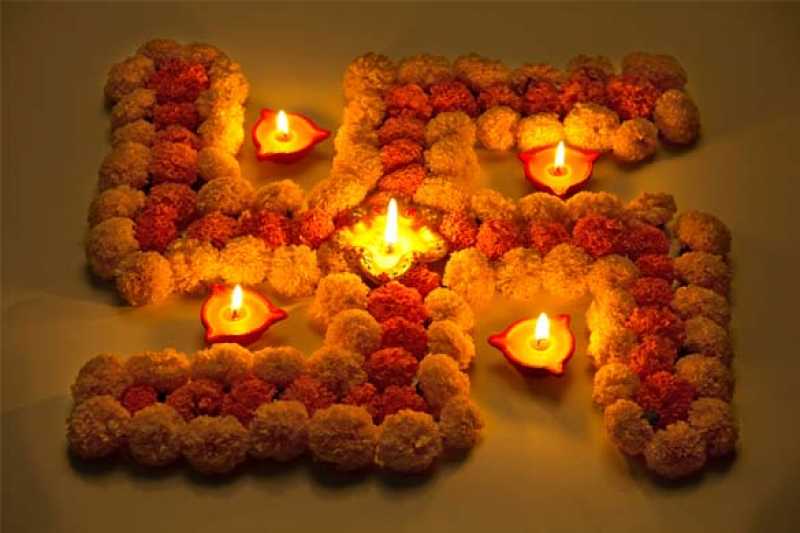 Quick and Easy Rangoli Ideas for Diwali 2018