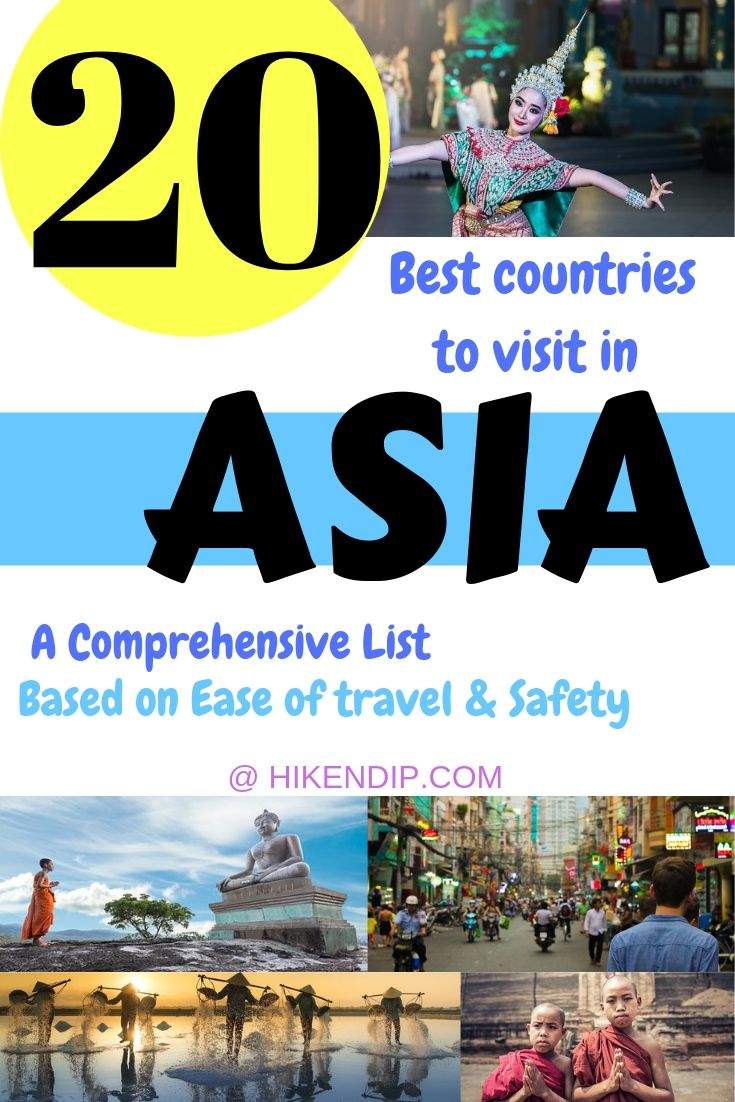 Best Countries to visit in Asia
