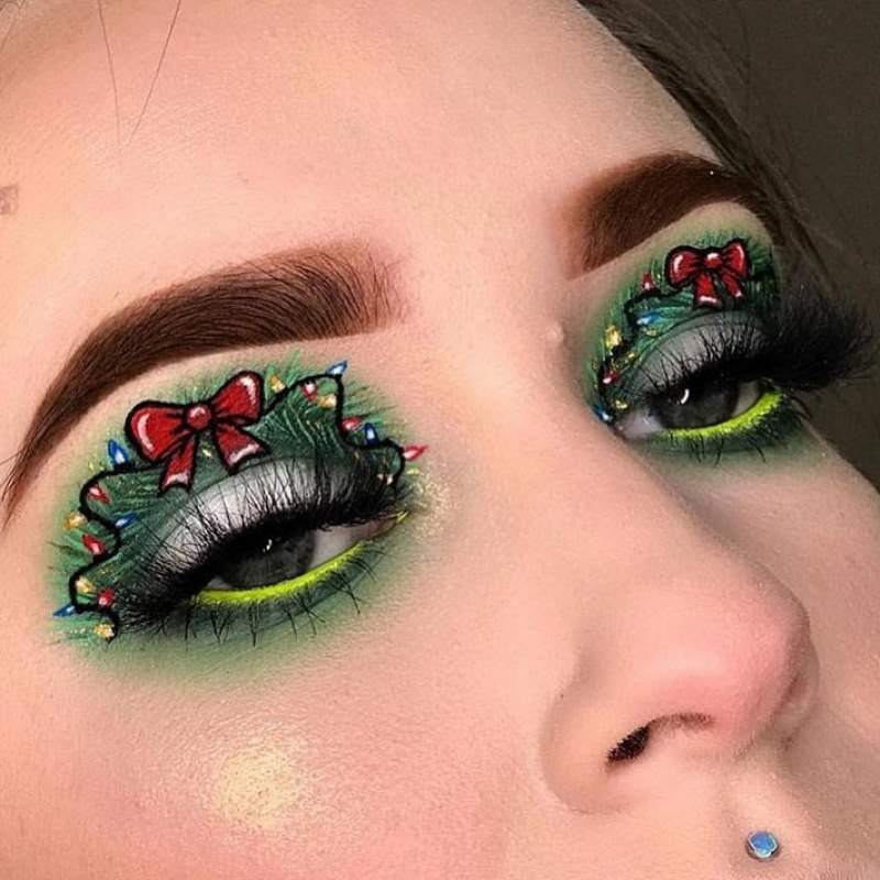 fresh Christmas Eye Makeup ideas