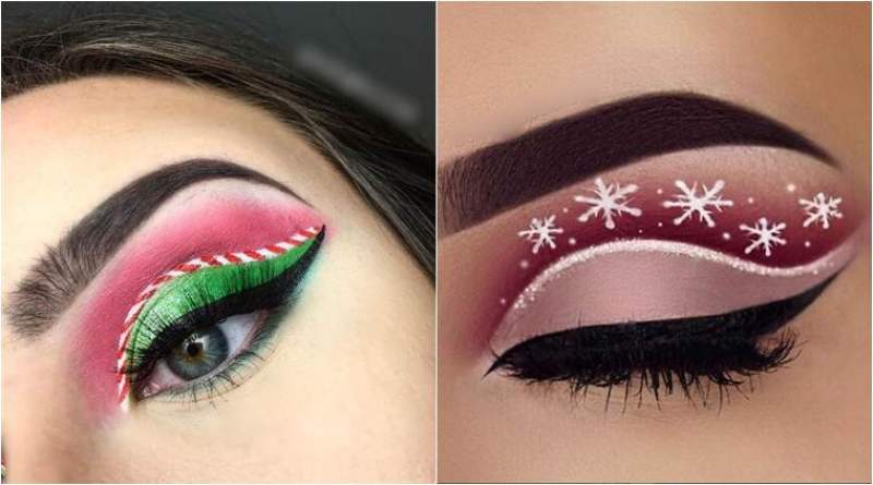 Fresh Christmas Eye Makeup ideas