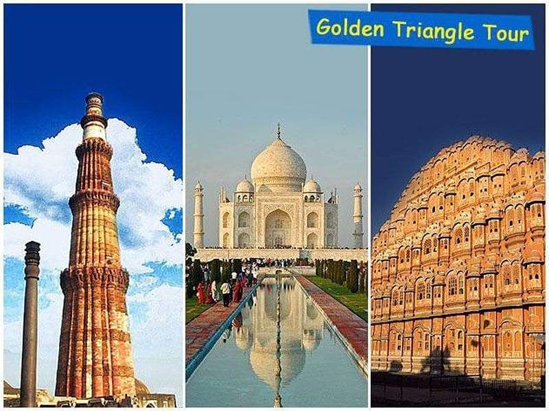 The Golden triangle of India
