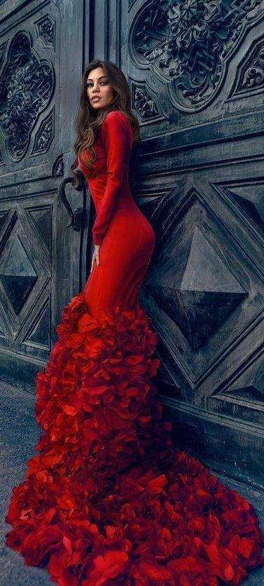 red valentines day dress