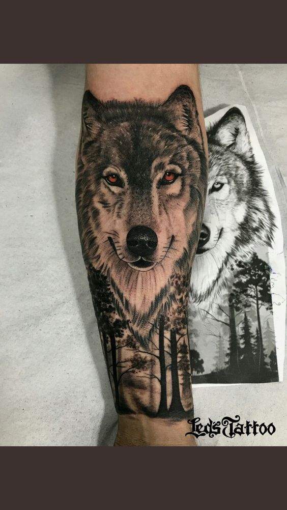 wolf tattoo ideas
