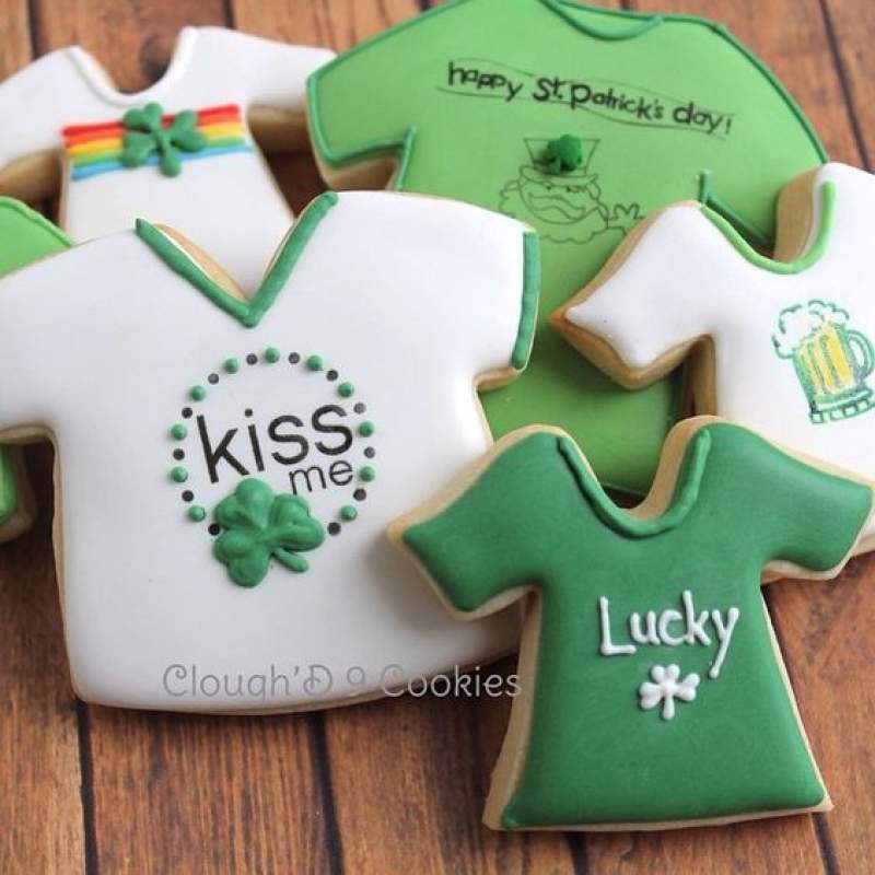St. Patrick's Day cookies