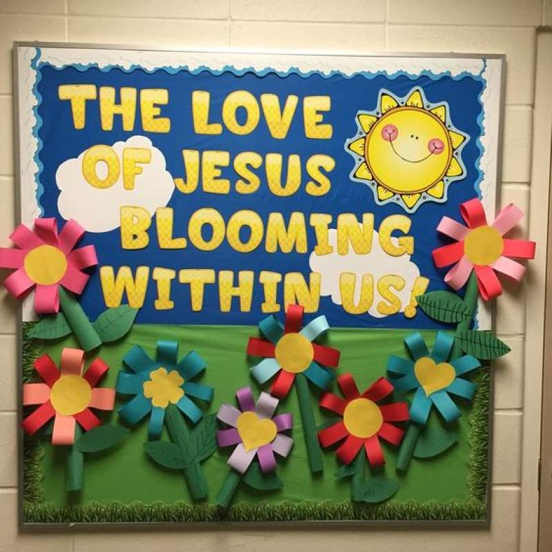 15 March Bulletin Board Ideas For Spring Classroom Decoration Hike N Dip