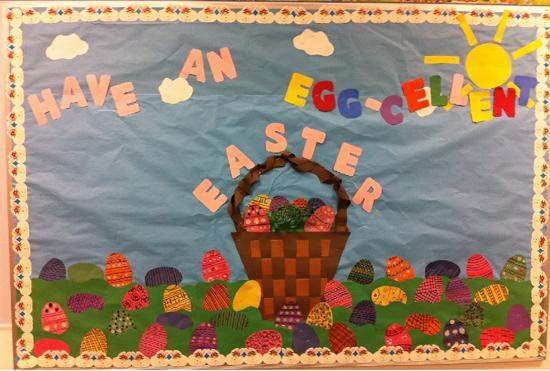 Easter Bulletin Board Ideas