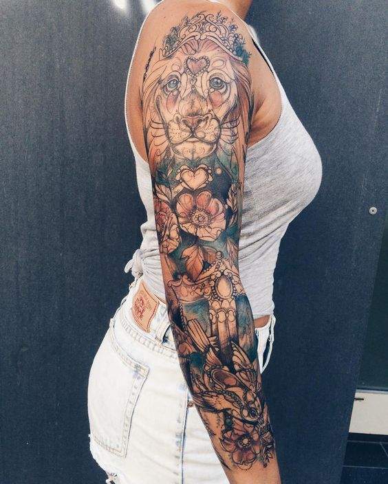 best sleeve tattoo