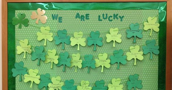 St. Patrick's Day Bulletin Board