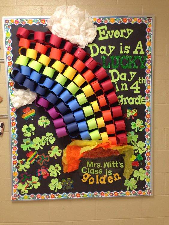 St. Patrick's Day Bulletin Board