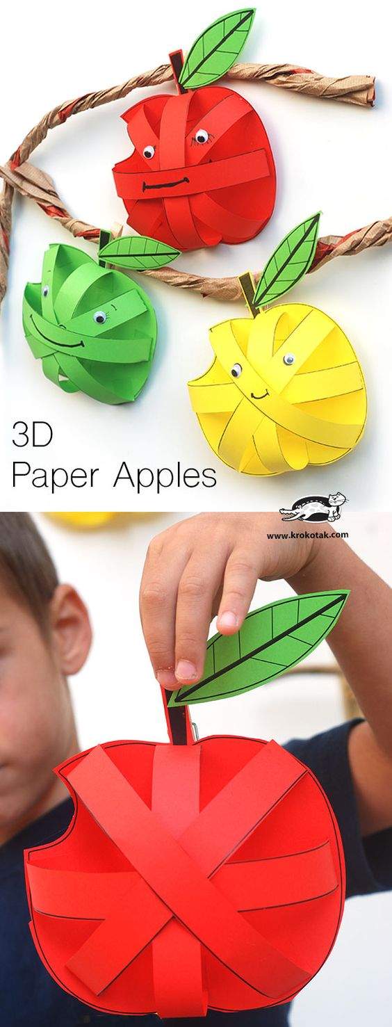 krokotak  DIY Paper Hand Fan