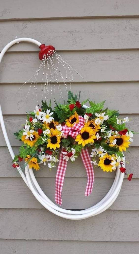 spring wreath for door