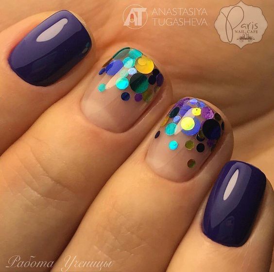 Polka dot nail designs