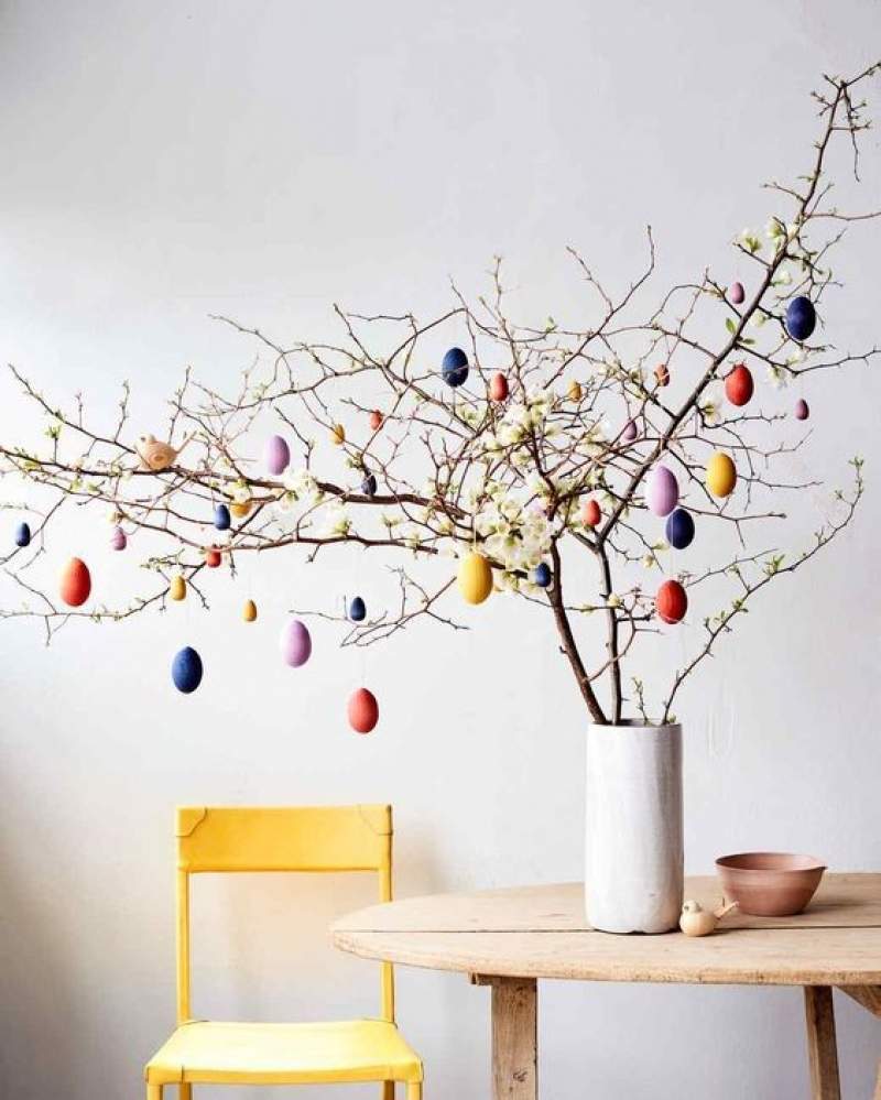 easter egg tree decorations 