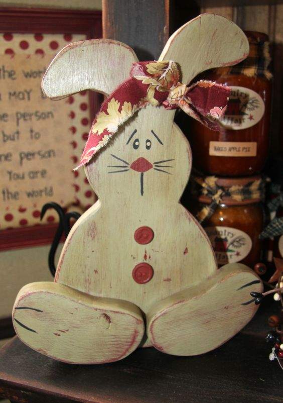 Easter wood Craft