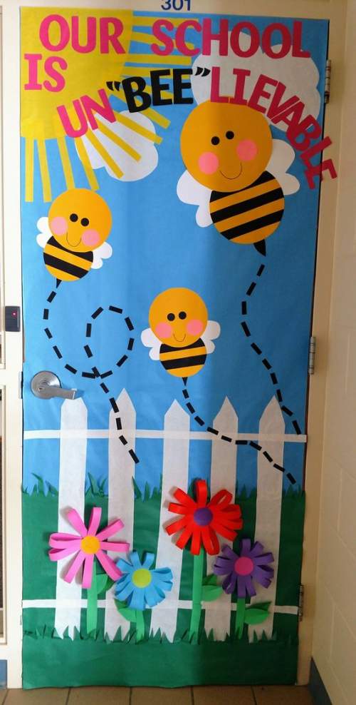 Easter and Spring Classroom Door Decorations