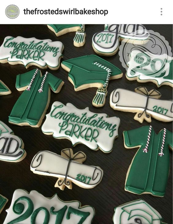 graduation cookies