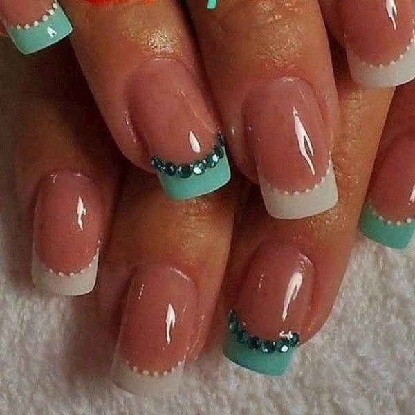 French tip nails ideas that are heavenly - Ice Cream and Clara