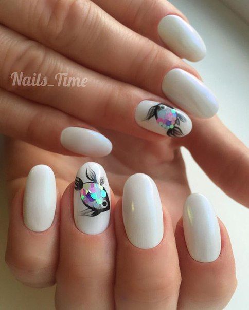 Buy Fish Lovers Nail Art Decal Sticker Online in India - Etsy