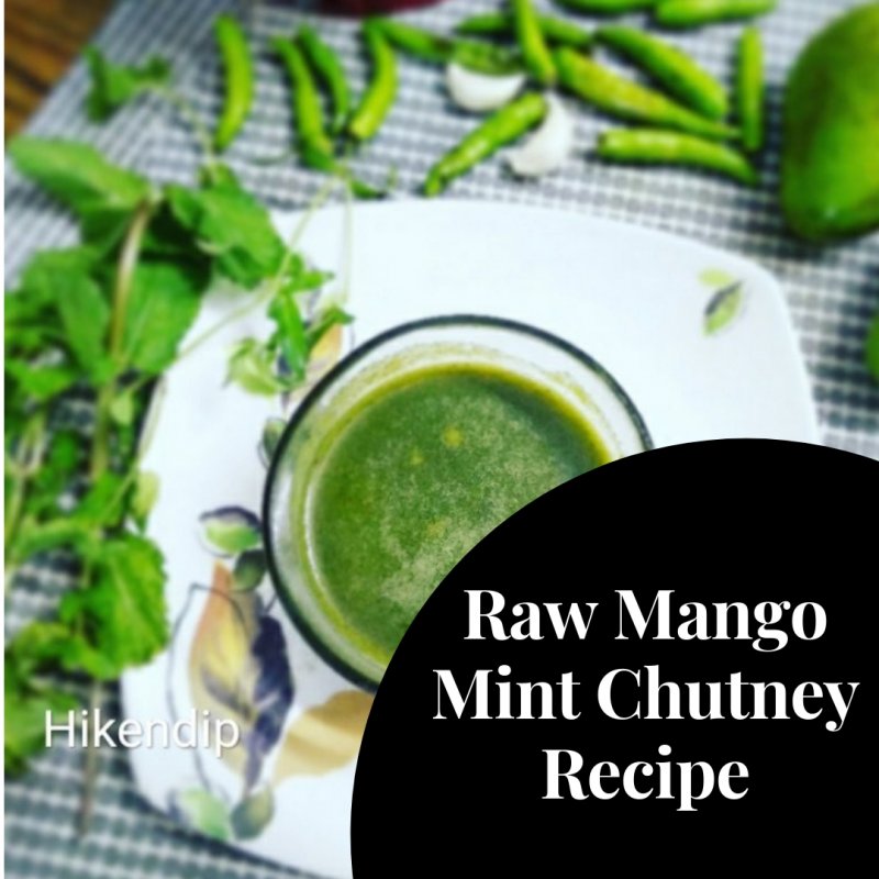 Raw Mango Mint Chuntey Recipe