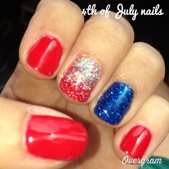 Nail Designs for the 4th of July