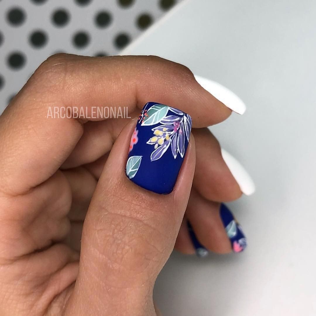Floral Nail Design Ideas