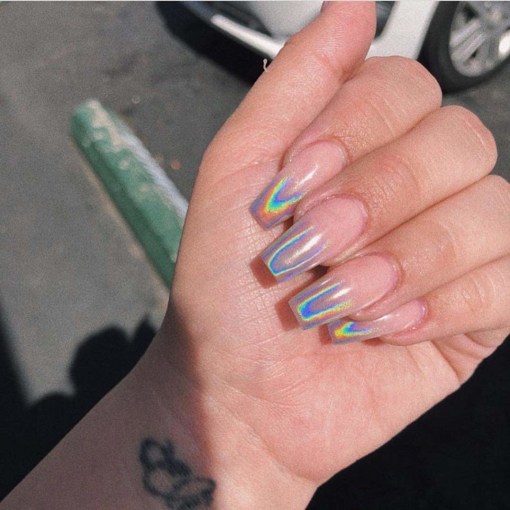 Holo Ombre Nail Art Is The Latest Manicure Trend Thats Taking Over The