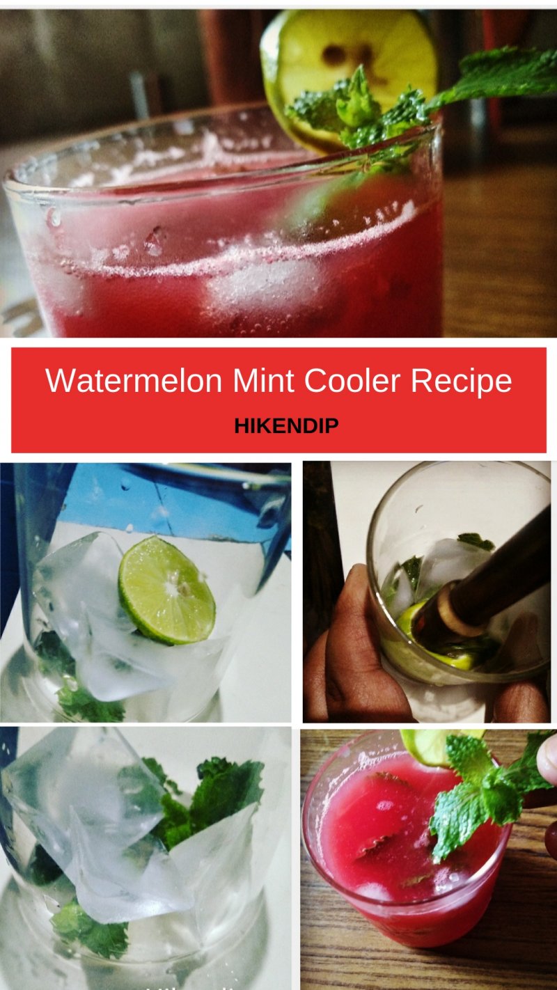 Watermelon Mint Cooler Recipe