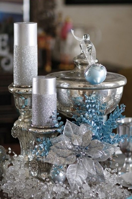 Turquoise Christmas Decoration Ideas