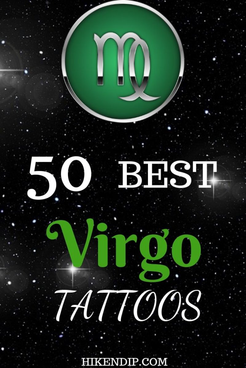Virgo Symbol Tats Design