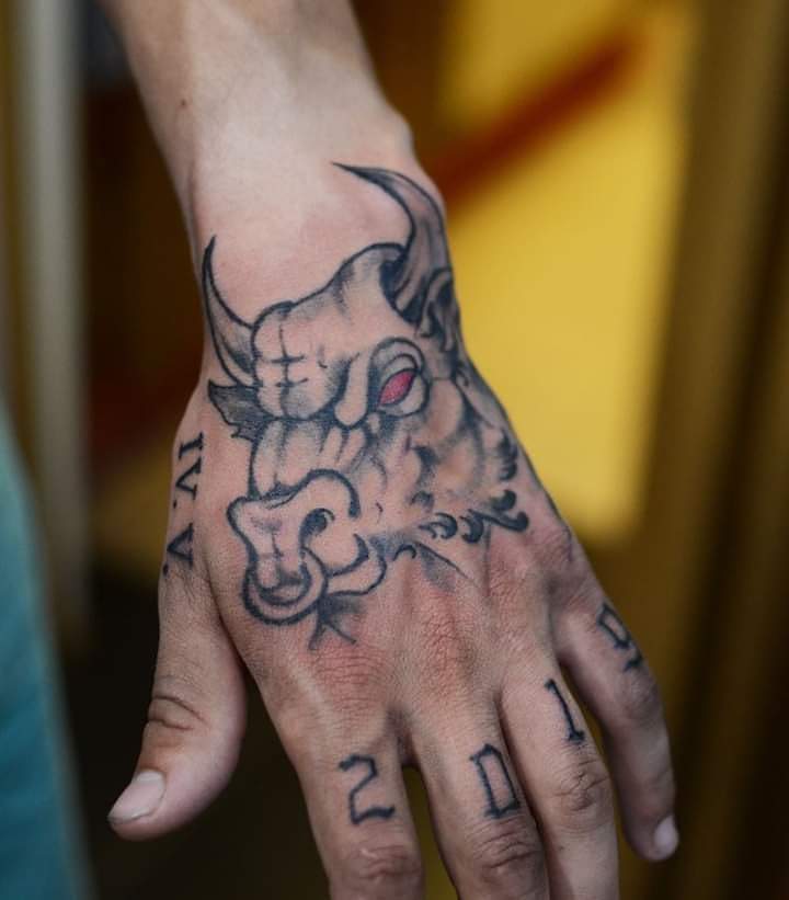 Small Bull Tats || Tattoo from Itattooz