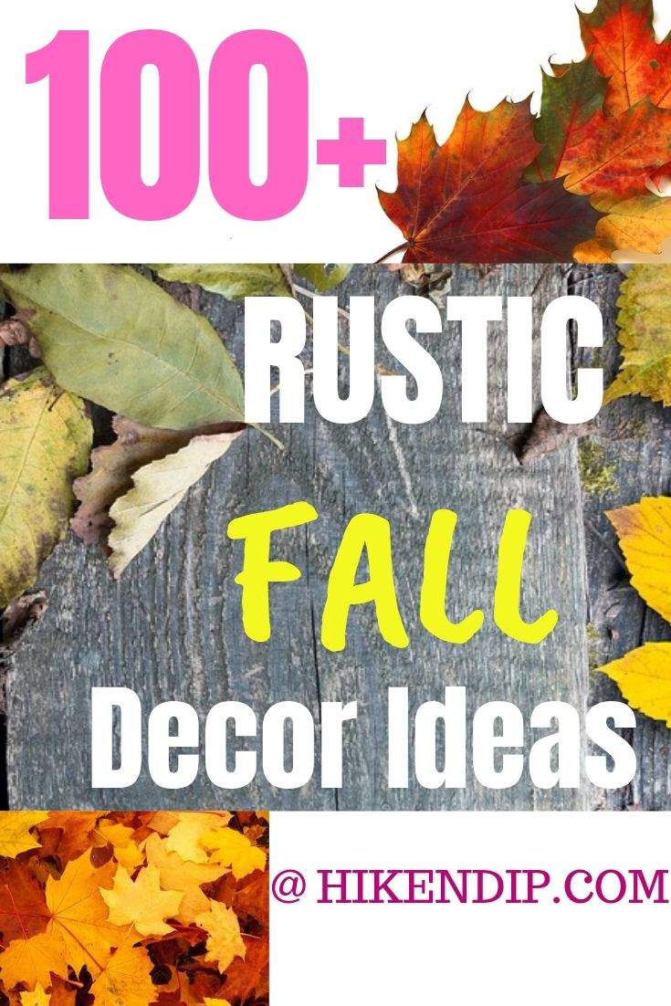 Rustic Fall home decor ideas