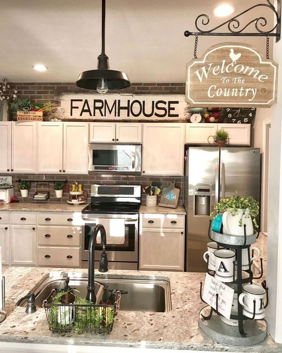 Farmhouse Kitchen Decor Ideas