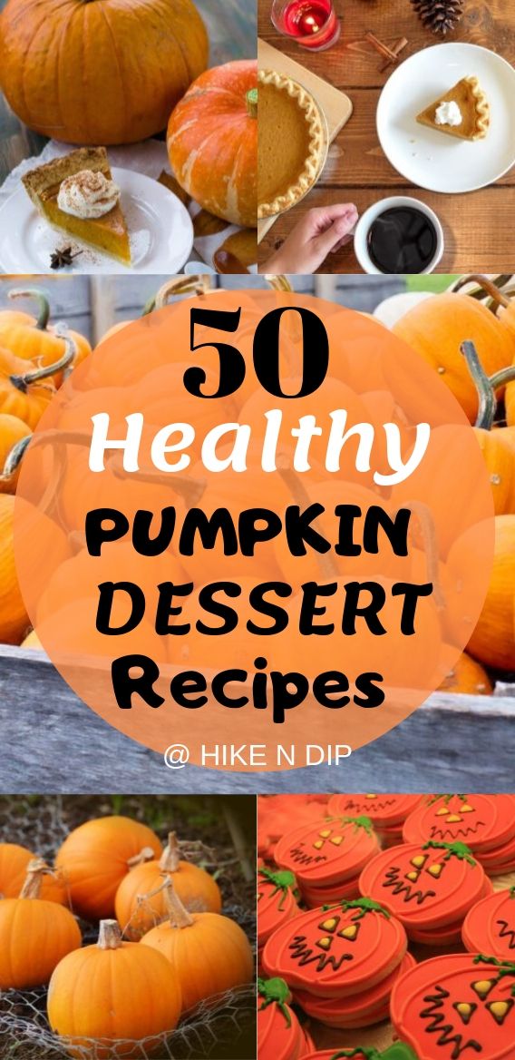 Healthy Pumpkin dessert recipes