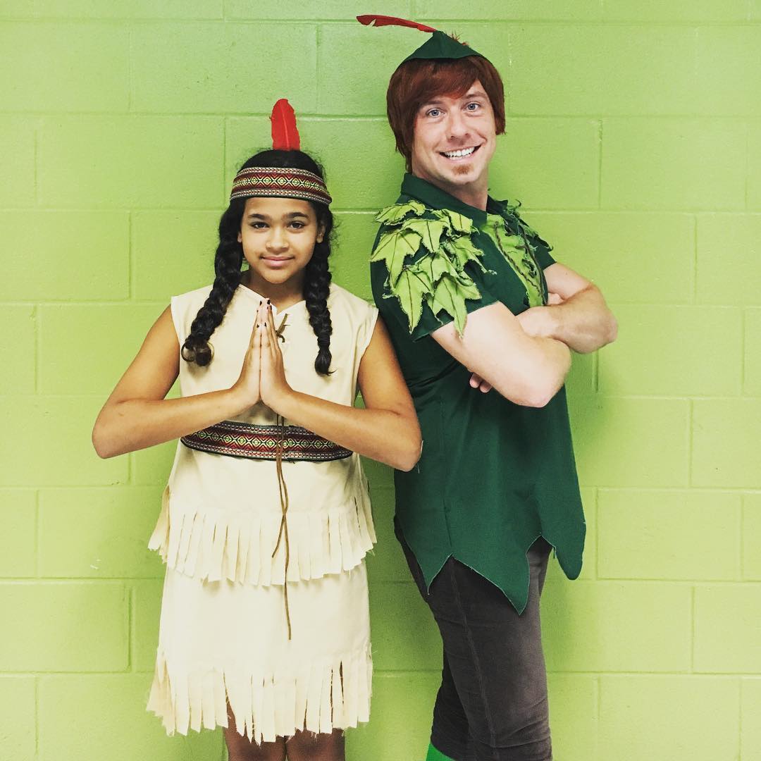 Peter Pan and Tinkerbell Halloween Costumes