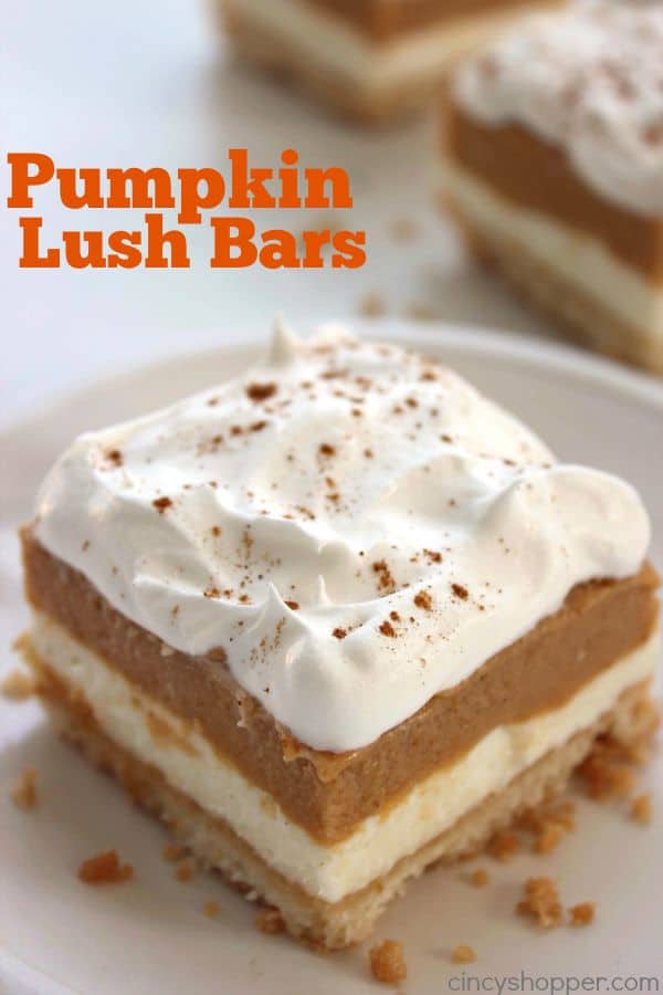 pumpkin bars recipes