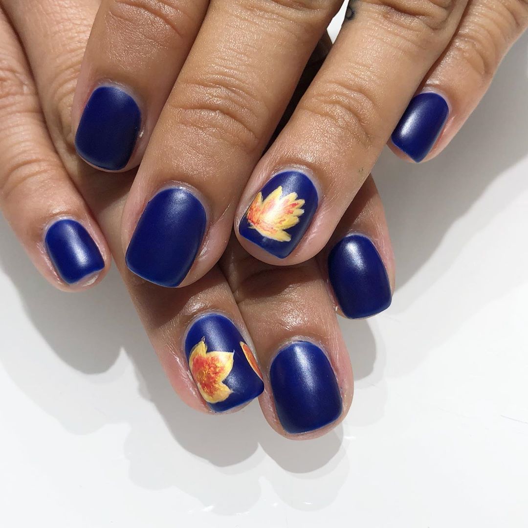 50 Fall Nail Art ideas and Autumn Color Combos to try on this season ...