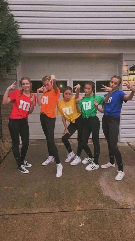 Last Minute DIY M&M Costumes - Live Well Play Together