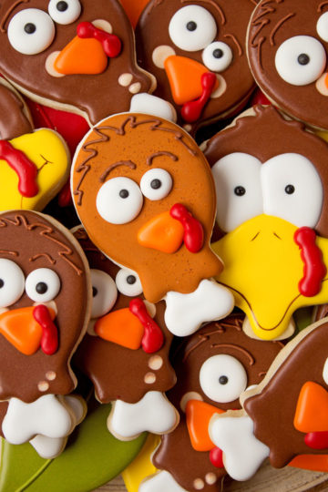 30 Best Thanksgiving sugar cookies decorating ideas - Hike n Dip