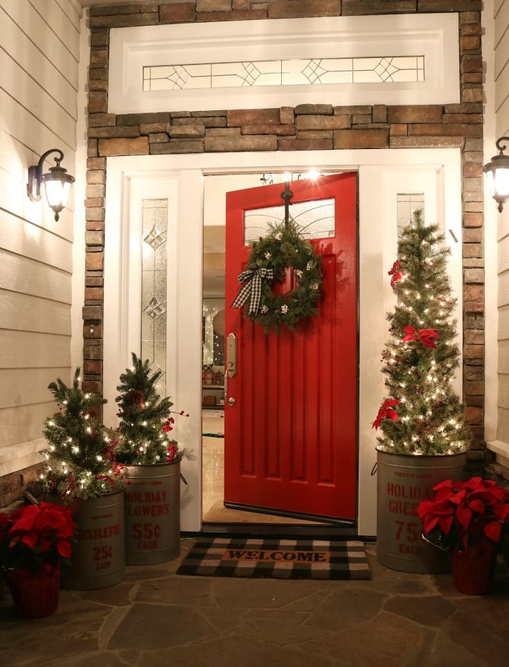 Christmas Front Porch Decor Ideas